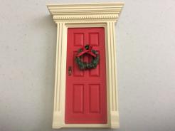 Xmas Wreath on Fairy Door