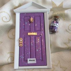 Mauve Sparkle Door